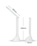 Seco SE-FX12B Bureaulamp Led 5W USB Dimbaar ABS Wit