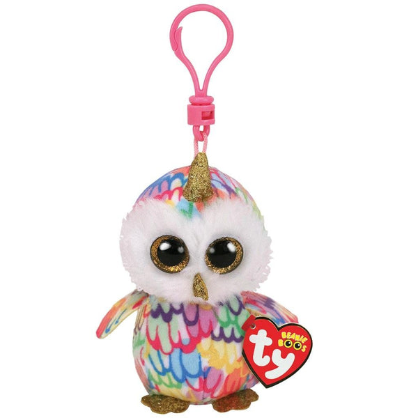TY Beanie Boo&#039;s Clip Knuffel Uil Enchanted