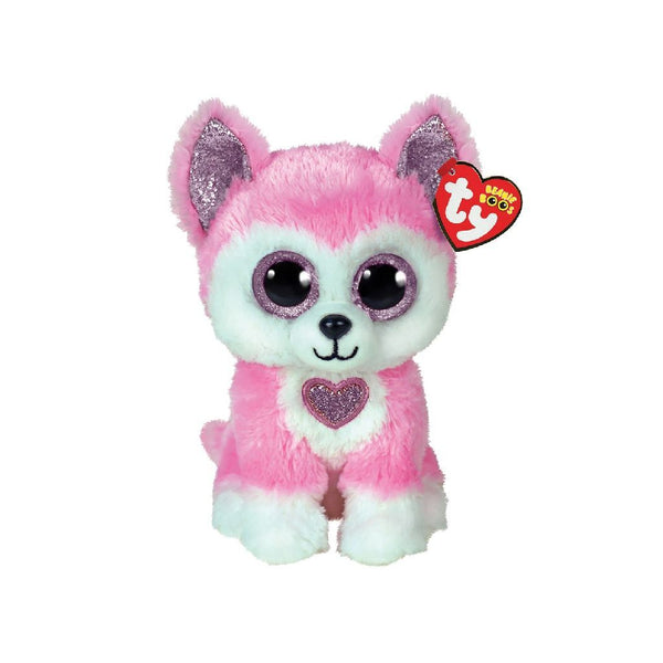 TY Beanie Boo&#039;s Valentijn Knuffel Husky Hunk 15 cm