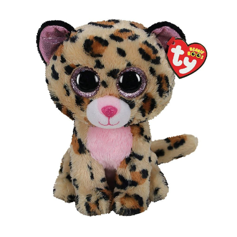 Ty Beanie Buddy Livvie Leopard, 24cm