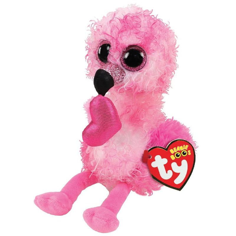 TY Beanie Boos Flamingo Knuffel Valentine Dain 15 cm