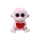 Ty Beanie Boo's Heart Gigi Monkey, 15cm
