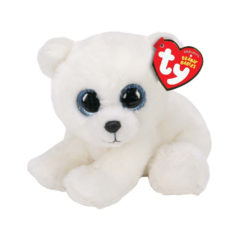 TY Beanie Babies Knuffel IJsbeer 15 cm