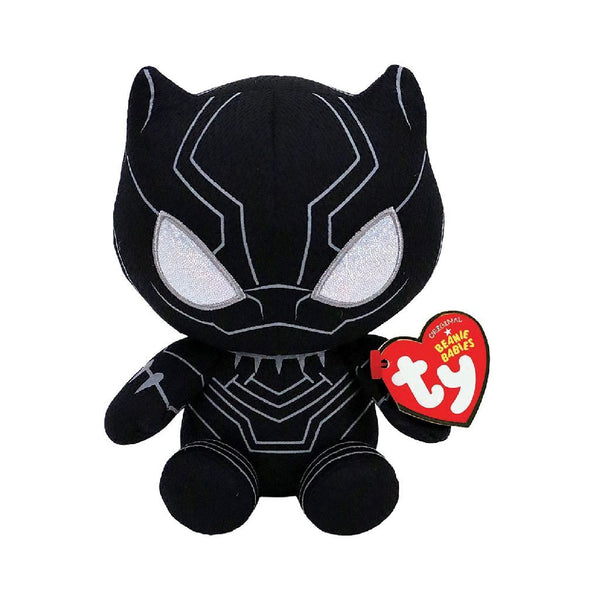 TY Beanie Babies Marvel Knuffel Black Panther 15 cm