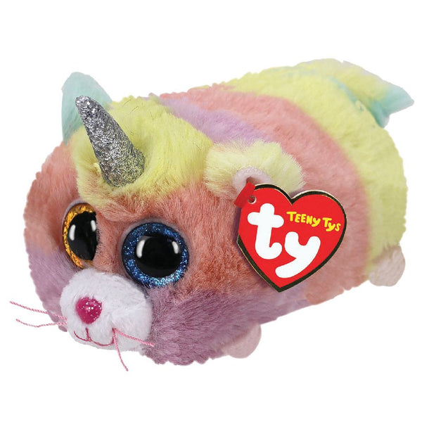 TY Teeny Tys Knuffel Kat Heather 10 cm