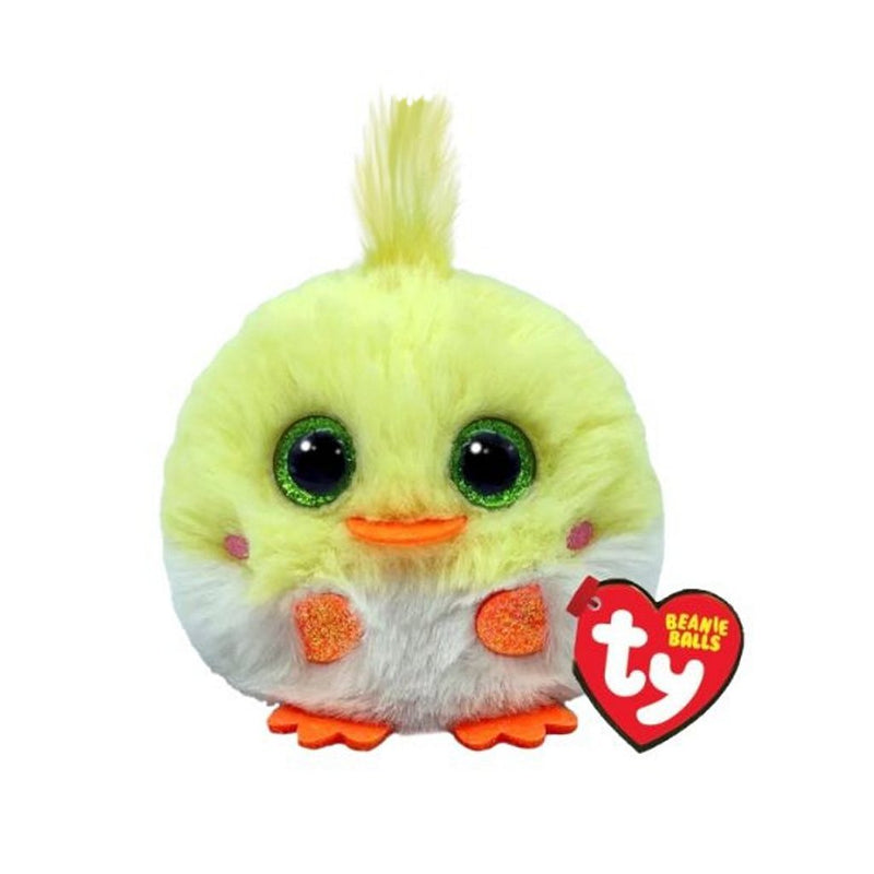 TY Beanie Balls Lente Knuffel Kuiken Eggy 10 cm