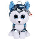 TY Fashion Rugzak Husky Slush 33 cm Zilver/Blauw