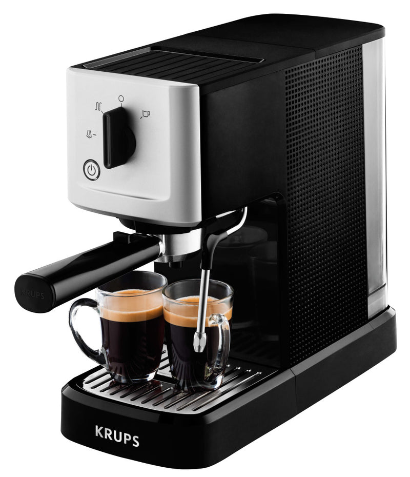 Krups XP3440 Espressomachine 1460W 1L Zwart/RVS