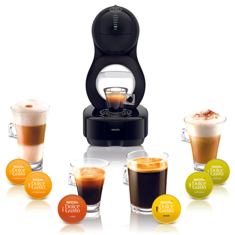 Krups KP1308 NESCAF&Eacute; Dolce Gusto Lumio Automatische Koffiemachine Zwart