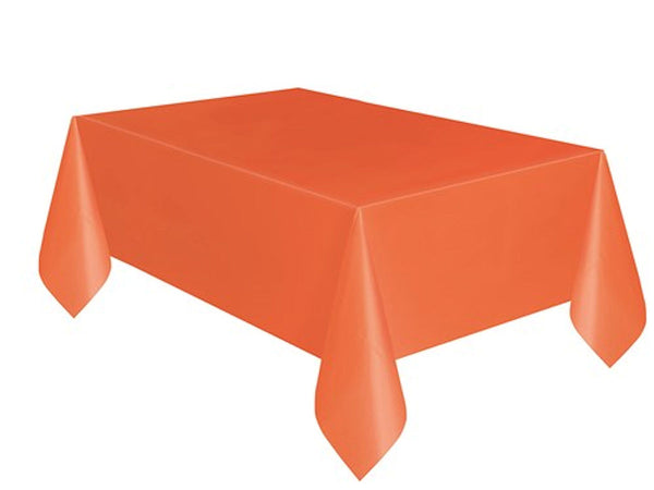 Pumpkin Orange Tablecover 54X108 In