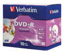 Verbatim DVDVER00045B Dvd 4.7 Gb 10 St