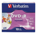 Verbatim DVDVER00045B Dvd 4.7 Gb 10 St
