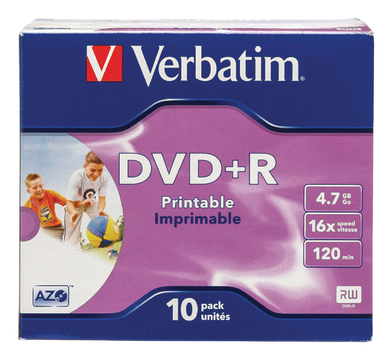Verbatim DVDVER00045B Dvd 4.7 Gb 10 St