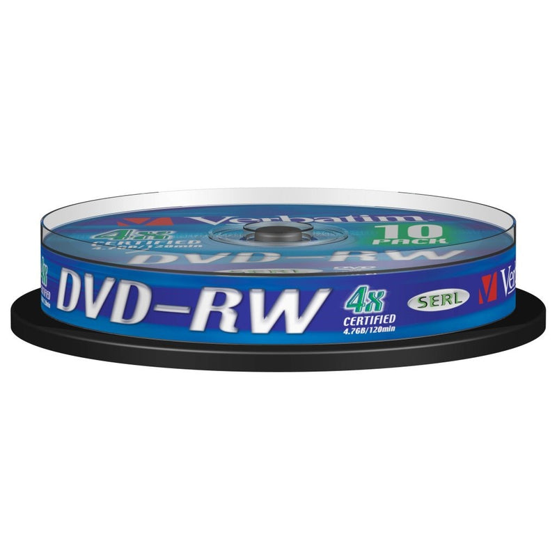 Verbatim DVDVER00072B 10x Dvd-rw 4.7 Gb