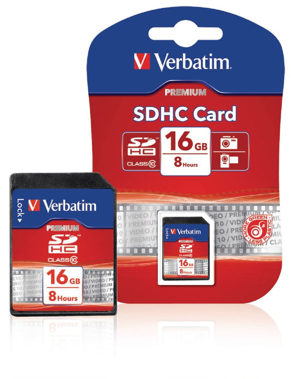 Verbatim Vb-sdhc10-16g Sdhc-kaart 16 Gb Class 10