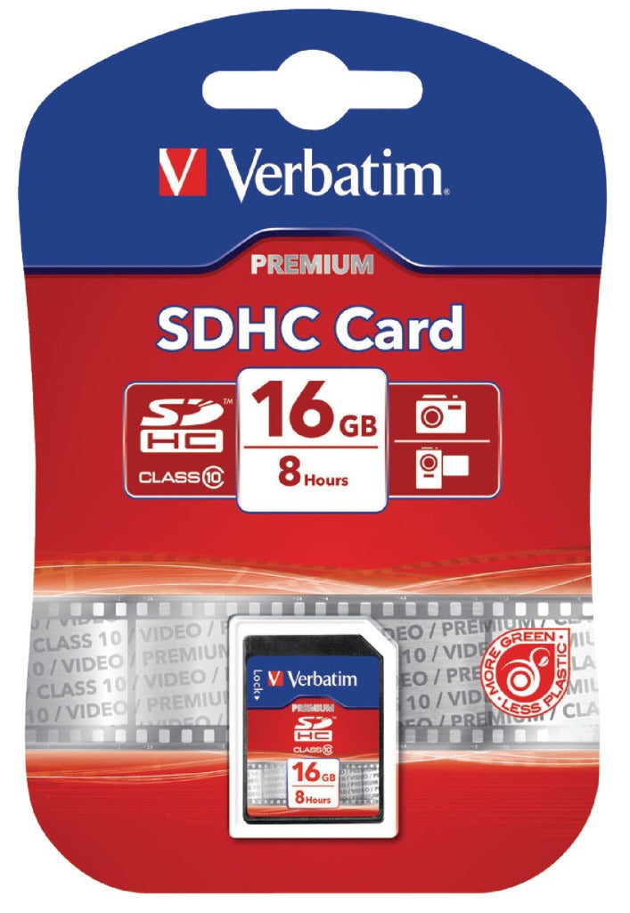 Verbatim Vb-sdhc10-16g Sdhc-kaart 16 Gb Class 10