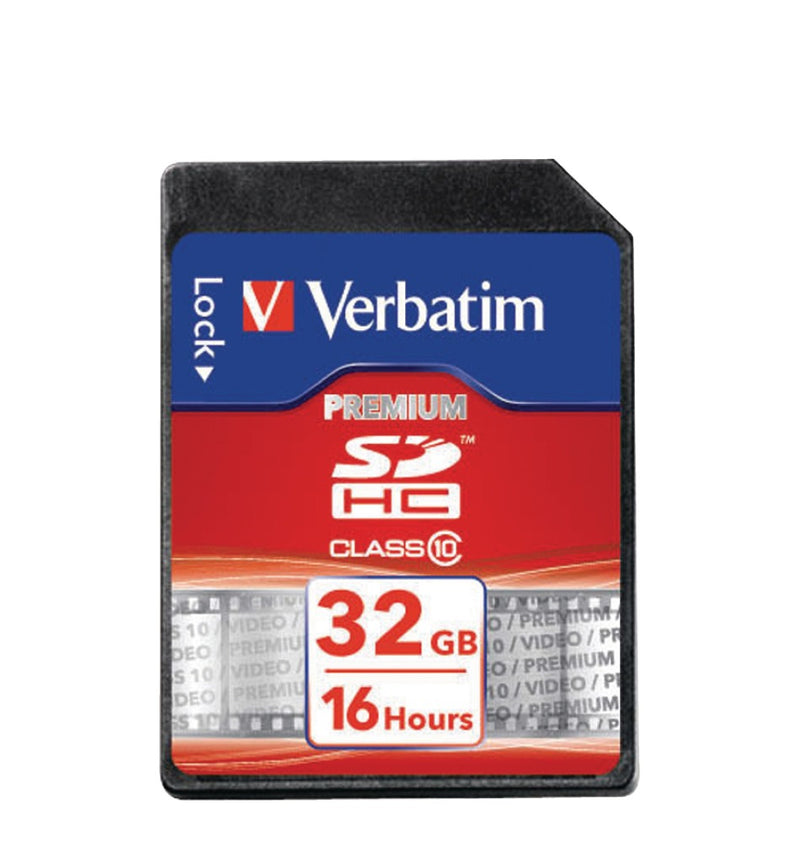 Verbatim VB-SDHC10-32G Sdhc Geheugenkaart Klasse 10 32 Gb