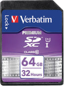 Verbatim Vb-sdxc10-64g Sdxc-kaart 64 Gb Class 10