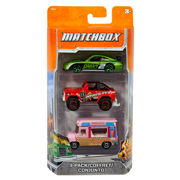 Matchbox 3 Pack Assorti