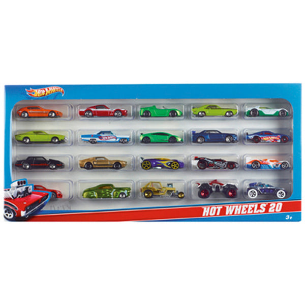 Hot Wheels Cadeauset met 20 Auto&#039;s