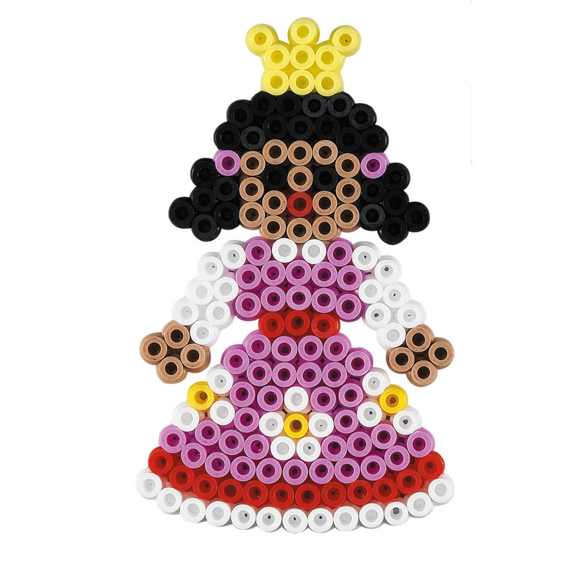 Hama Strijkkralen Multicolor met Prinses-en Hartplaat 7000 Stuks