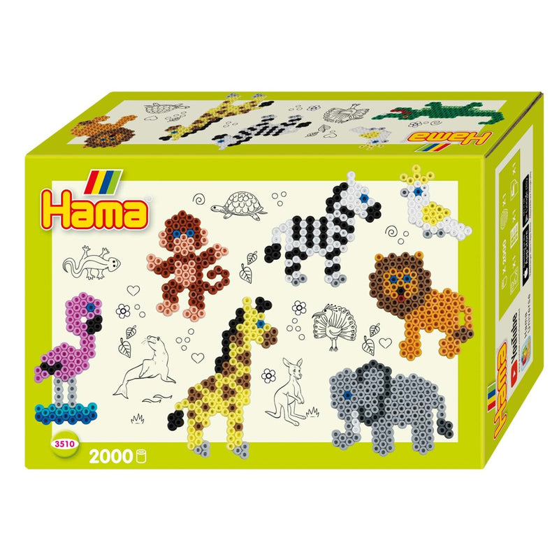 Hama Strijkkralen Dierentuindieren 2000 Stuks