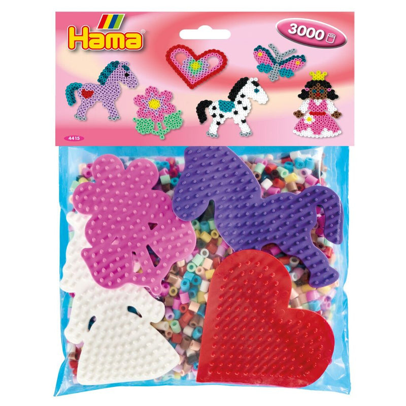 Hama Strijkkralenset Group Pack Roze, 3000st.