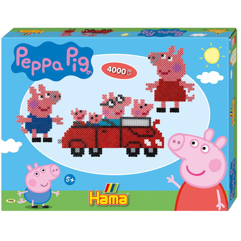 Hama Strijkkralenset Gift Box - Peppa Pig, 4000st.