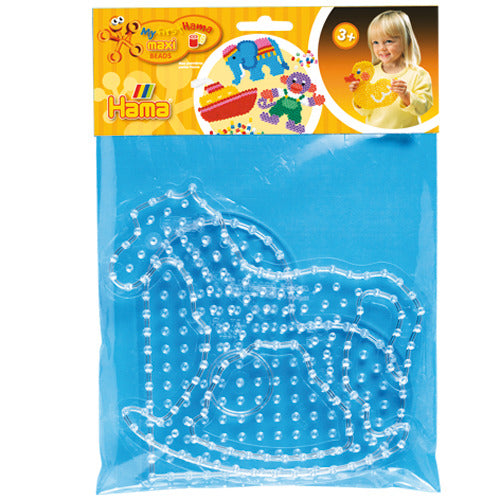 Hama Maxi Strijkkralen Grondplaat Hart + Paard