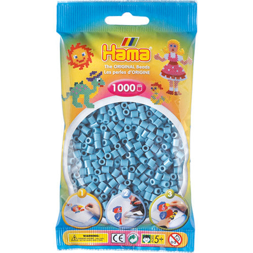 Hama Strijkkralen - Turquoise (031), 1000st.