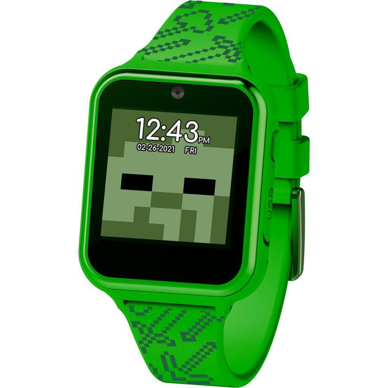 Minecraft Interactief Horloge Groen