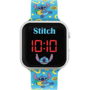 Disney Stitch LED Horloge Blauw