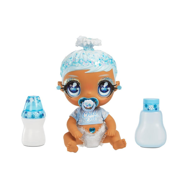 Glitter Babyz Babypop January Snowflake Light Blue