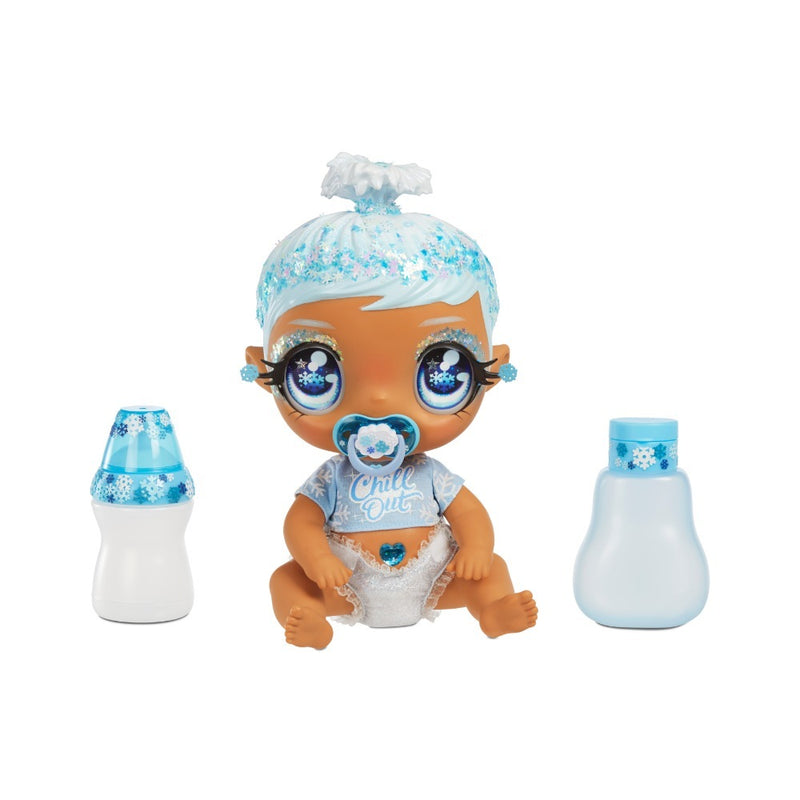 Glitter Babyz Babypop January Snowflake Light Blue