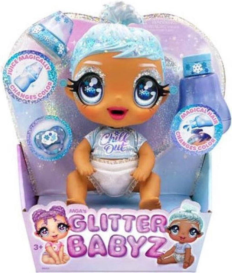 Glitter Babyz Babypop January Snowflake Light Blue
