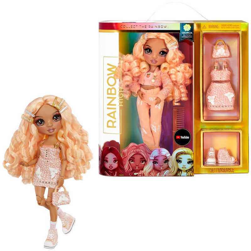 Rainbow High Fashion Pop Georgia Bloom Peach