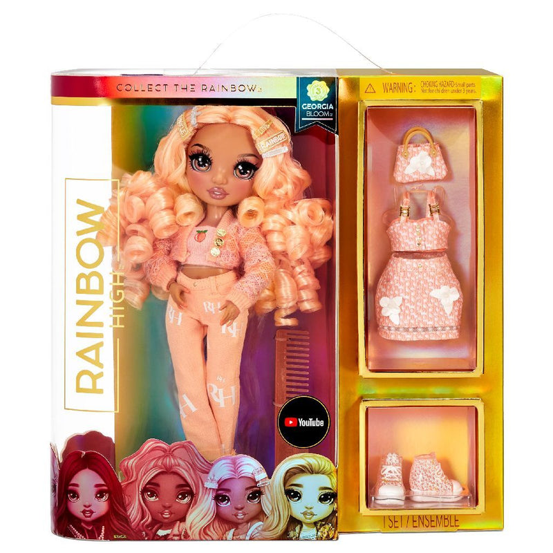 Rainbow High Fashion Pop Georgia Bloom Peach