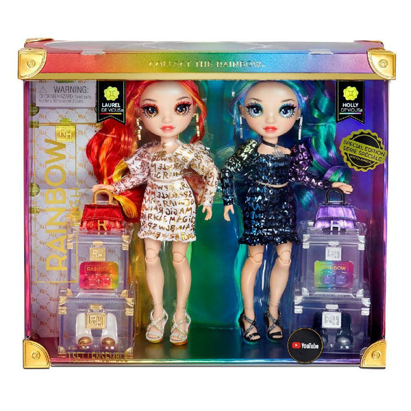 Rainbow High Twins Laurel and Holly De&rsquo;vious