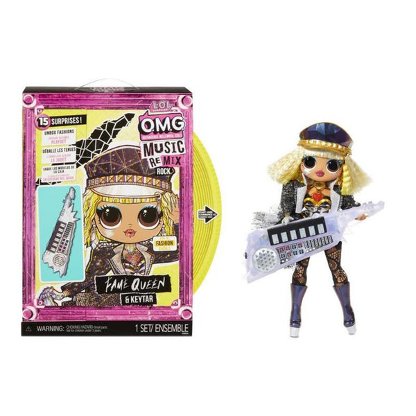 L.O.L. Surprise OMG Pop Remix Rock-  Fame Queen and Keytar