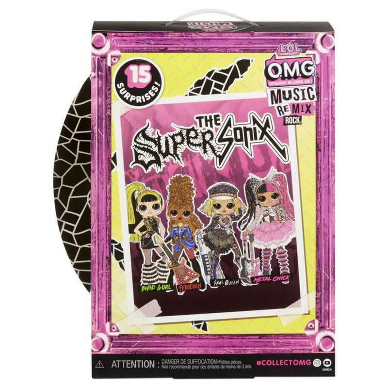 L.O.L. Surprise OMG Pop Remix Rock-  Fame Queen and Keytar