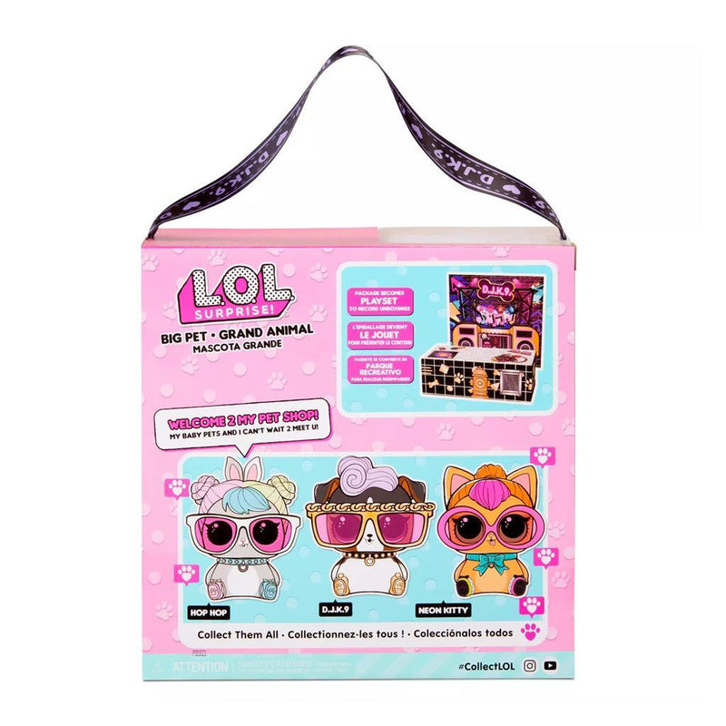 LOL Surprise Big Pets D.J. K.9 + Accessoires