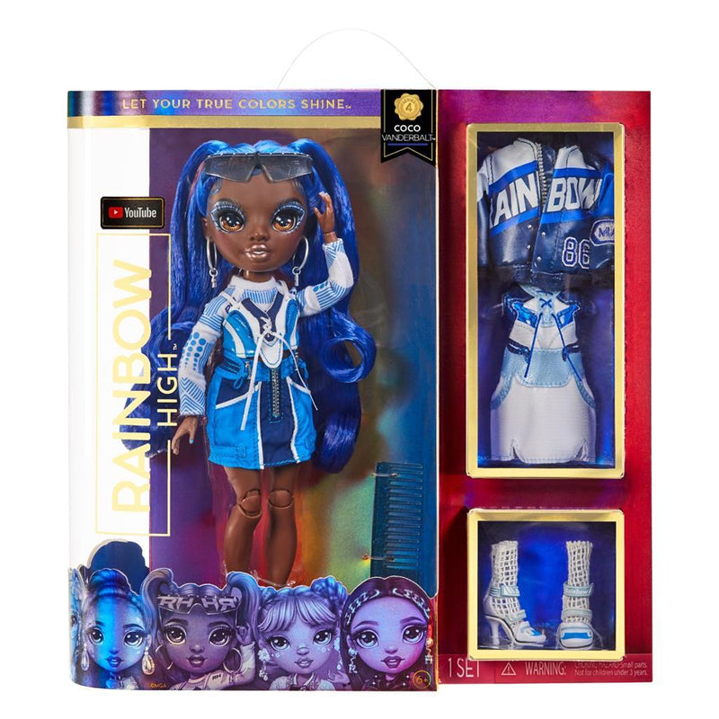 Rainbow High CORE Fashion Doll S4- Coco Vanderbalt