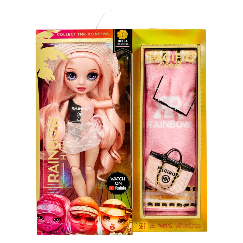 Rainbow High Pacific Coast Fashion Bella Parker