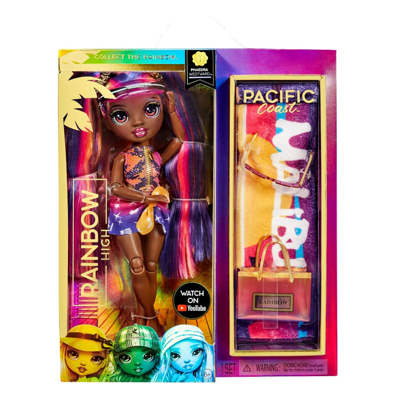 Rainbow High Pacific Coast Fashion Phaedra Westward