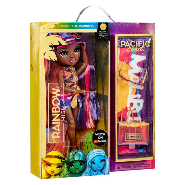 Rainbow High Pacific Coast Fashion Phaedra Westward