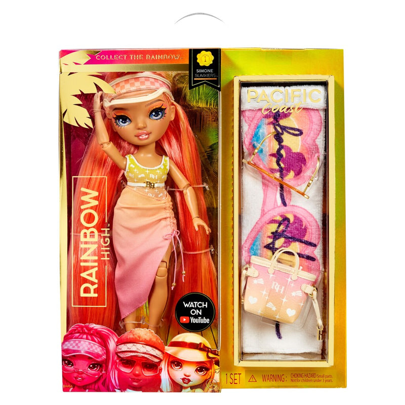 Rainbow High Pacific Coast Fashion Simone Summers