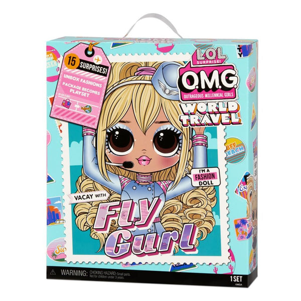 L.O.L. Surprise O.M.G. Travel Doll Fly Gurl