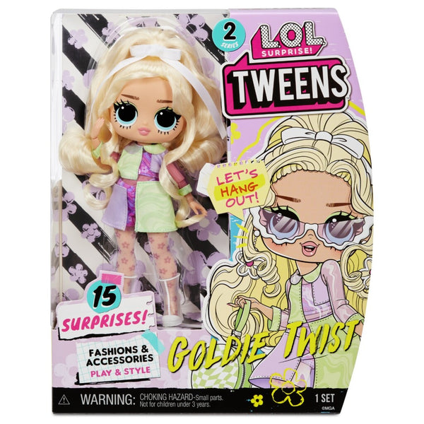 L.O.L. Surprise Tweens Doll Goldie Twist