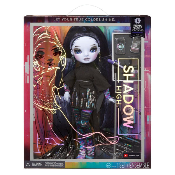 Rainbow High Shadow High Reina Glitch Crowne