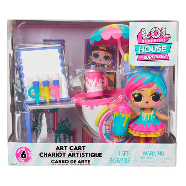 L.O.L. Surprise Art Cart Speelset